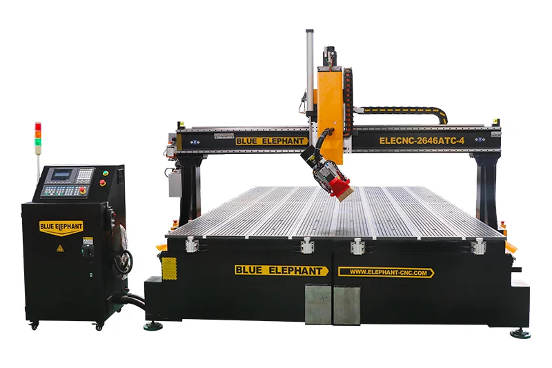 2646 Fresatrice CNC a 4 assi con cambio utensile automatico e piano di lavoro rimovibile