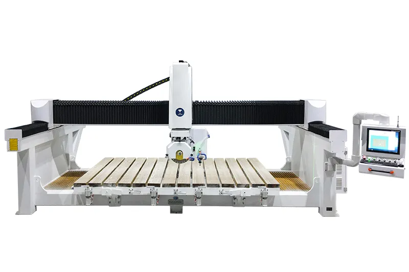 4+1 CNC Bridge Saw Machine For Sale | Blue Elephant CNC