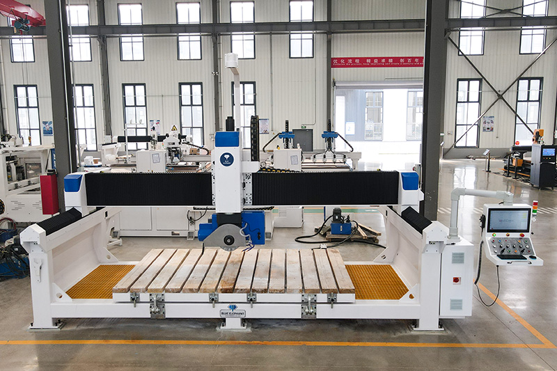 Fresa a ponte CNC 5+1 con sistema Blue Elephant - Immagine 2