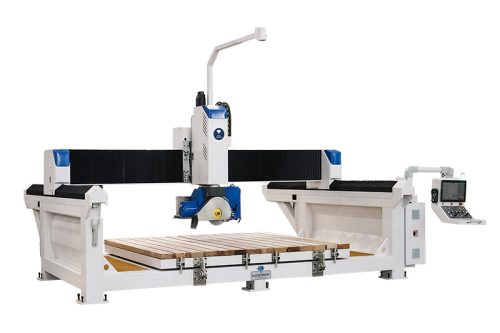 5＋1 CNC Bridge Saw with Italy ESA System