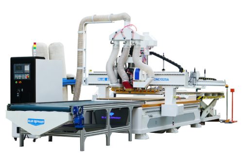 1325 ATC Nesting CNC Router with HSD Drill and Saw Spindle