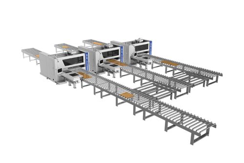 CNC Drilling Machine Cell Wood Drilling Production Line