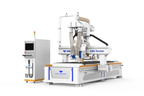 1328 Nesting CNC Router with a Saw Spindle