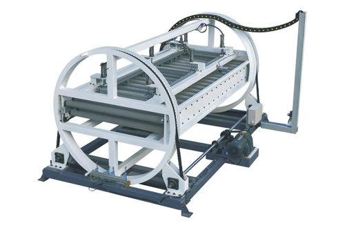 Cylindrical Plate Turning Machine for Furniture Projects