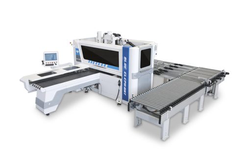 ET6D Double Head 6 sided CNC Drilling Machine with Return Table