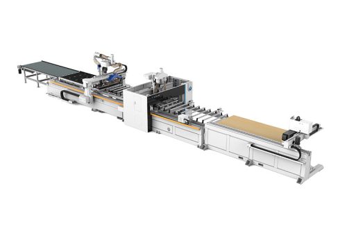 ET-9 Labeling CNC Drilling and Cutting Production Line