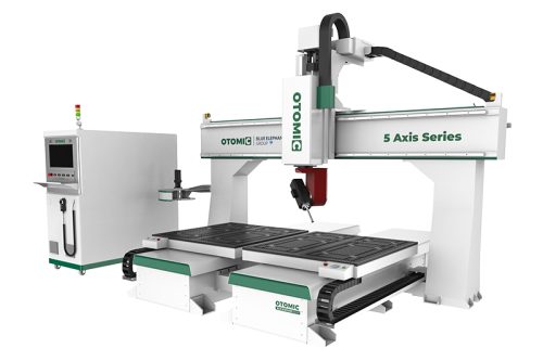 EW1 5 Axis CNC Router with Two Tables