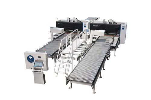 ET6D Dual Drilling Units 6 Sided CNC Drilling Machine