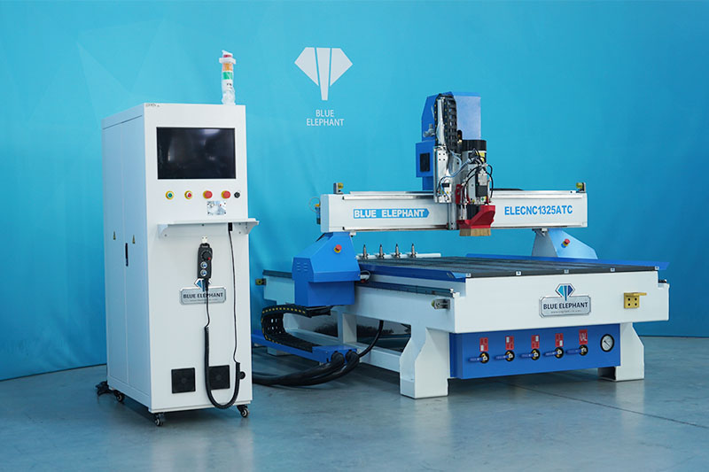 Router CNC ATC 1325 4×8 con testa laser - Immagine 2