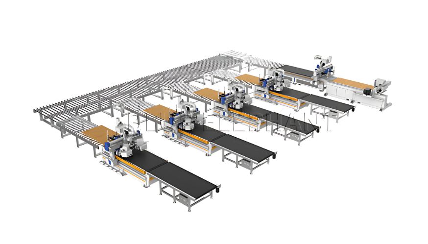 Panel Furniture Production Line