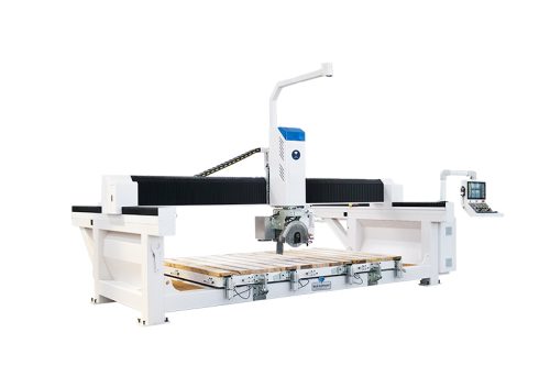 4＋1 CNC Bridge Saw with Material Shifting Function