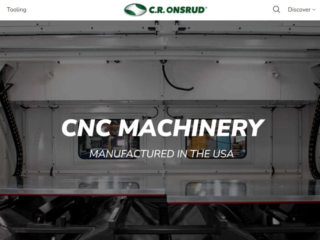 Top 9 CNC Router Manufacturers in the USA 6 C.R. Onsrud