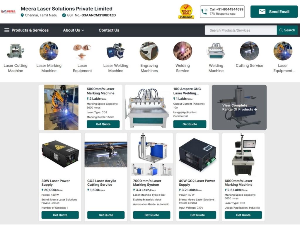 Top 7 Laser Welding Machine Manufacturers in India 2 Top 7 Laser Welding Machine Manufacturers in India 2