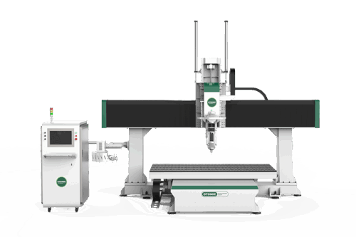 EW1 5 Axis CNC Router Machine with Dust Cover