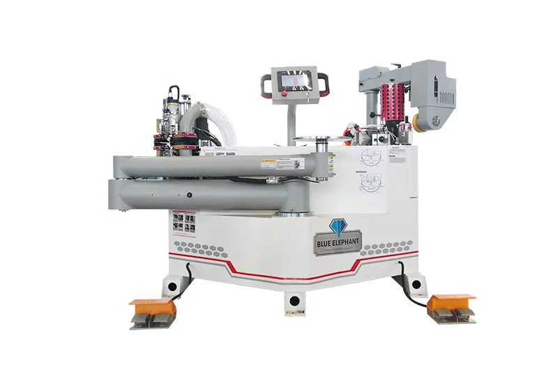 gebogen kantenband- en afwerkingsmachine